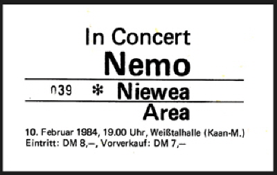 Weitalhalle 1984