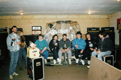 Noch Frisch vor dem Gig