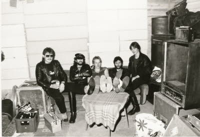 AREA, Dez. 85 im Kredenbacher Proberaum