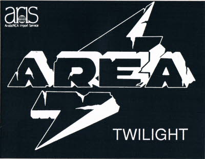 AREA Aufkleber zur "Twilight" Scheibe